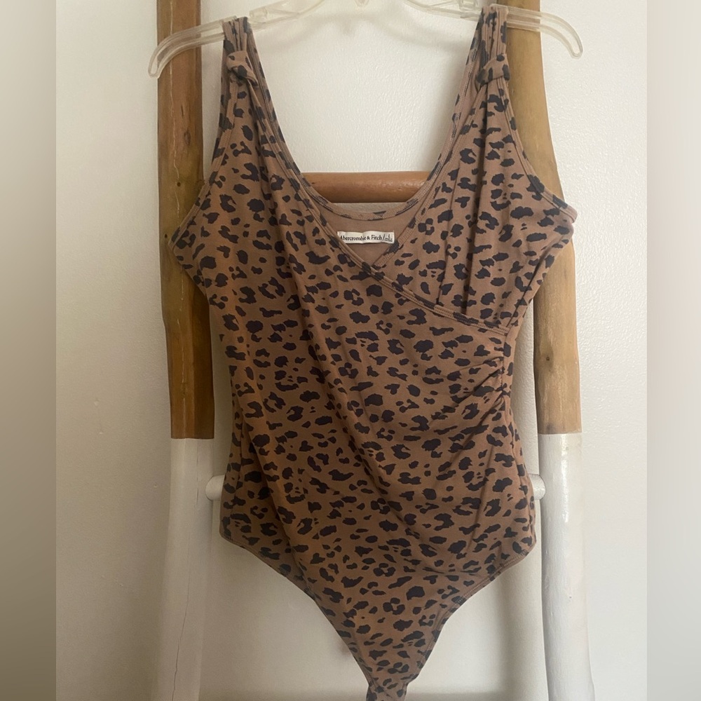 Abercrombie Cheetah Print Bodysuit